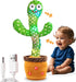 Dancing Talking Cactus Toy, Toddler Gift, Singing & Mimicking Cactus Toy, Rechargeable Baby Toy