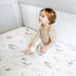 Pack Set 2 Pack, GRSSDER Stretch Ultra Soft Jersey Knit Fitted n Play Sheets Portable/Mini Crib Sheets for Boys