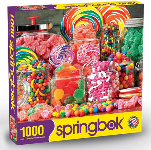 Springbok's 1000 Piece Jigsaw Puzzle Candy Galore