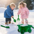 Wheelbarrow Set 2 3+Years Duckura Kids - Gardening Tools for Kids with Shovel, Rake, Trowel, Outdoor Yard Lawn Digging