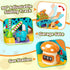 1 4 12-18 Set, 1st 1-3 Lehoo Castle Toys for Year Old Boys, Dinosaur Slide with Mini Push Cars for Baby Months, Infant