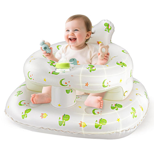 SSyang Inflatable Seat for Babies 336 Months, Sit Me Up Floor Chair with