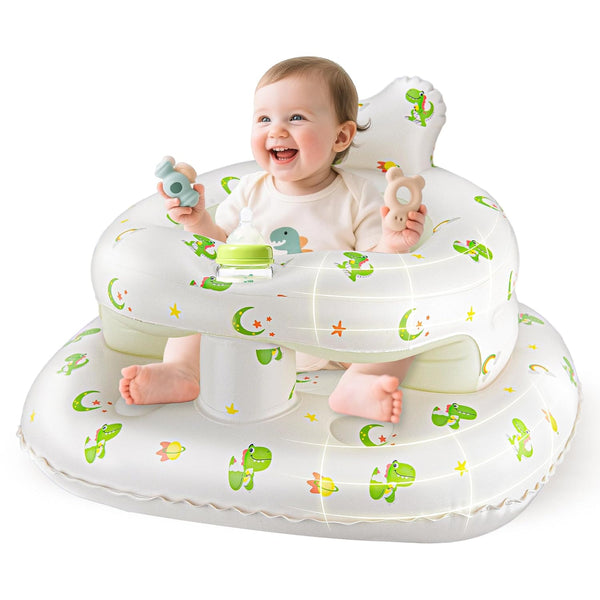 SSyang Inflatable Seat for Babies 336 Months, Sit Me Up Floor Chair with
