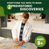 MindWare Dino Egg Dig Kit, Make 2 Giant Dino Eggs and Excavate the Dinosaur, Includes Science Experiment