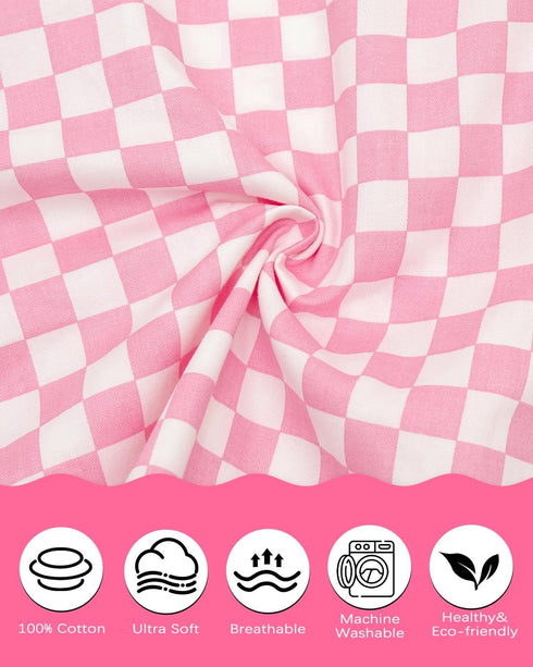 2 Pack 13"x 18" 14"x19" ALVABABY Toddler Pillowcases Organic Cotton Fit or Kids Pillow Cover Envelope for Girl Boy