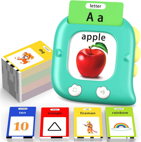 Kidzdo Talking Flashcards for Toddlers, 560 English Sight Words Educational Toy, Pocket