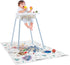 10 40"x47" Minimono Baby Splat Mat for Under High Chair - Pcs Disposable and Waterproof Splash Mats - Multipurpose