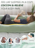 55 Inch Meiz Pregnancy Pillow, U Shaped Pregnancy Pillows for Sleeping Cooling, Maternity Pillow for Pregnant Women