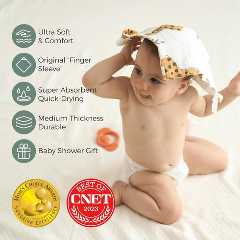 Soft Muslin Swaddle Blankets for Infants - Perfect for Boys and Girls