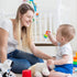 Montessori Learning Toys Math Game for Preschool, Educational Counting with Colorful Blocks