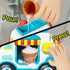PSXTCU 4-8 3-5 3 4 5 6 7 8 Bath Machine Bubble Bath Toys for Kids Ages ice Cream Foam tub Machine Maker Bubble Car
