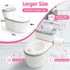 TOSGN 3-in-1 6 Toddler Potty Training Toilet, for Ages Months+, Realistic Potty Training Seat with Flushing Sound