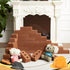 10 8 4 2.4 Deekin Pcs Foam Brick Building Blocks for Kids Thick Blocks Foam Large Fake Brick Construction Toy