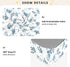 miaozhen 1 Pack 52x28 Cotton Crib Sheets for Baby Boys Girls Soft Breathable Baby Blue Playful Kea Toddler Mattress