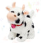 Hopearl Walking Cow Interactive Electronic Pet Plush Toy, Moo Nodding Head and Wagging Tail for Toddlers Birthday