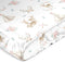 Sweet Jojo Designs Woodland Deer Floral Girl Baby Satin Fitted Crib Sheet