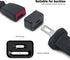 Leoenir 2Pack Car Seat Belt Lock Cover - Prevent Kids or Special Groups from Unbuckle Seat Belts (Universal Fit)