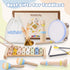 MGparty 13, Baby Musical Instruments, Montessori Wooden Musical Toys for Toddlers Xylophone Tambourine Triangle
