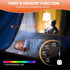 10 FUNYKICH Travel White Noise Sound Machine with Colorful Light, Portable Mini Sound Machine for Baby Adults Kids