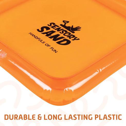Sensory Sand Sensory Inflatable Sand Tray for Activities - Alternative to Box, Mat, or Table