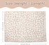 30 40 Inches Leopard Print Minky Baby Blanket x for Girls, Soft Plush Receiving Blanket with Dotted Back, Gift