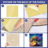 200 11.3x11.1in, MYS AUR Wooden Puzzles for Adults, Colorful Tree of Life Jigsaw Puzzles Piece, Unique Shaped Wood