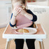 Yeah Baby Goods Silicone Baby Bib for Unrestricted Movement Waterproof, Adjustable Toddler Silicone Bib with Food