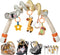 TUMAMA 2 in 1 Spiral Car Seat Toys Arch Stroller Toy Baby