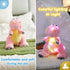 13'' Houwsbaby Glowing LED T-Rex Dinosaur Light Up Stuffed Animal Soft Colorful Plush Toy Hugging Present for Kids Boys