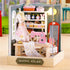 Flever Dollhouse Miniature DIY House Kit with Furniture for Romantic Valentine's Gift (Beatific Atelier)