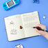 WERNNSAI Kids Diary for Boys - Luminous Video Game Journal, A5 Lined Notepad with Lock and Keys, Gaming Notebook Gift