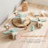 Set Set ibwaae Wooden Airplane Toys for Toddlers, Air Transport Vehicles Play Baby Push Car Toys for Babies Montessori