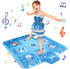 GirlsHome Dance Mat - Frozen Electronic Dance Pad with 5 Game Modes, Built-in Music, LED Kids Musical Mat