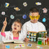 200PCS Science Stickers for Chemistry, Biology, Physics, Great for Students, Teachers, and Laboratory Decor