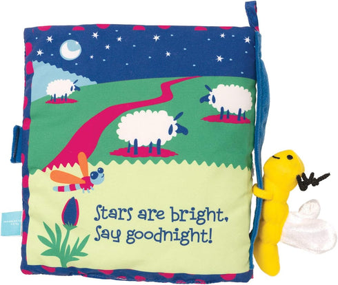 20"x24" Manhattan Toy Soft Activity Book with Tethered Toy, Sunny Day