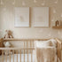 4 QUCHENG Boho Watercolor Nursery Wall Stickers Kid Room Wall Decals Removable DIY Decor PVC Sheets
