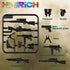 Military Weapons Pack 24 Pcs UK Accessories Kits Toys, Army Equipment Gear WW2 Guns for Boys 6+