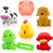 Bath Toys for Kids 1-3 Years, No Hole Infant Baby Bath Toys for 6-24 Months, Fun Bathtub Shower Toys