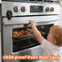 Toddler Safety Oven Lock - Easy Installation for Parents (Black)
