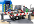 Wooden Train Tracks Accessories, Police Station Compatible with All Railroad Track Collection, Train Toys Expansion