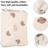 Outdoor Diaper Bag - Convenient Cotton Cloth Large Capacity Storage Bag, Multifunctional Reusable for Travel, Bear