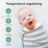 (3-Pack) 100% 0-3 CuddleBug Swaddles for Newborns - Cotton Velcro Baby Swaddles Months, Machine Washable Newborn Sleep