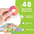 Set 8 48 EAMAY Shape Sorter Toy for Toddler, Shape Puzzles and Matching Games with Sorting Mats and Everyday Objects