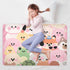 siphylline 52" 34" Cartoon Cute Animals Pink Extra Large Resuable Toddler Mattress Pads Waterproof Washable Baby Diaper