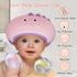 TinyGuardian 0-9 Baby Shower Cap Shield, Shower Cap for Kids, Visor Hat for Eye and Ear Protection for Years Old
