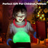 Hiboom 6 Pcs Glow in The Dark 10'' Sports Kickball Set with Dodgeball, Air Pump, 100 Glow Sticks, and Storage Bag for