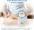 VTech DM1411 Audio Baby Monitor & Portable Soother Dual-Unit Rechargeable Battery, Long Range, Soft-Glow Night Light