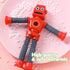 Pop Tubes Robot Toy - 4 Packs Fidget Toys, Telescopic Suction Cup Robotics for Toddlers