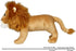 Ice King Bear Lion Stuffed Animal, Lifelike Plush Toy, 12 Inches Length