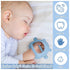 Chumia 3 Pack Baby Teether Toys for Babies 0-6 Months, Silicone Anti Dropping Hand Teether Pacifiers